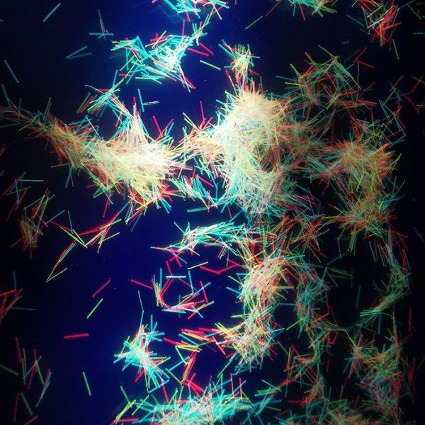 印刷荧光纤维片